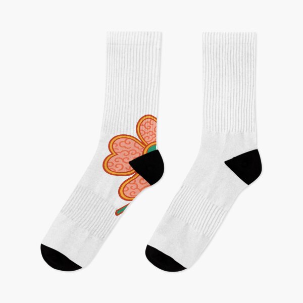 Item preview, Folk Art Floral Clover Illustration designed and sold by LaFabricaArt.
