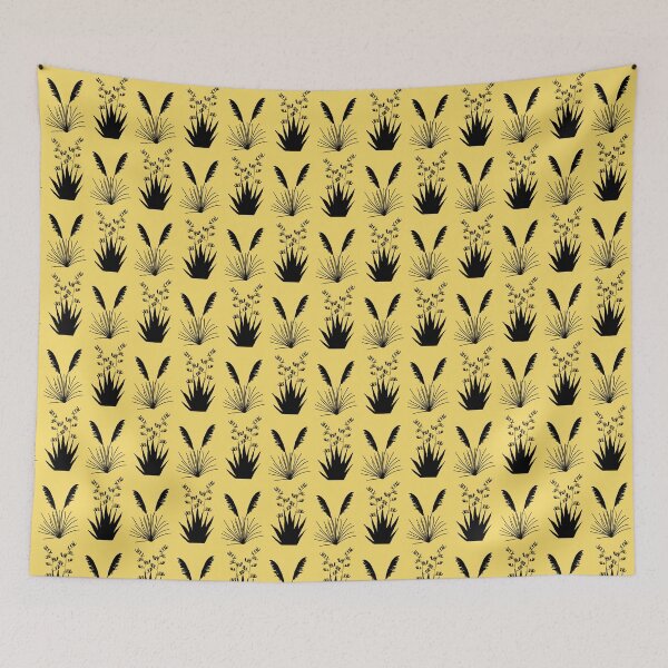 Item preview, Toitoi and flax pattern #40 designed and sold by DogwoodDesign.
