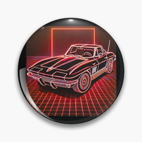 Item preview, retro concept car designed and sold by TEEJAMBOREE.
