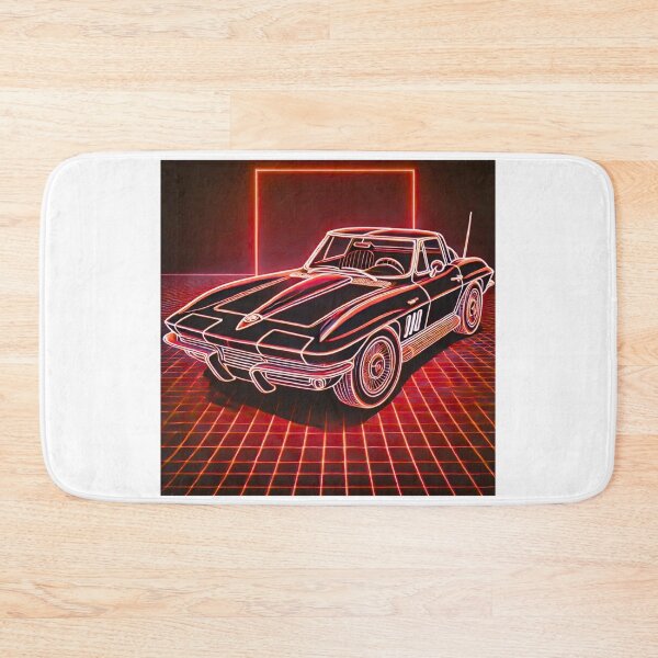 Item preview, retro concept car designed and sold by TEEJAMBOREE.