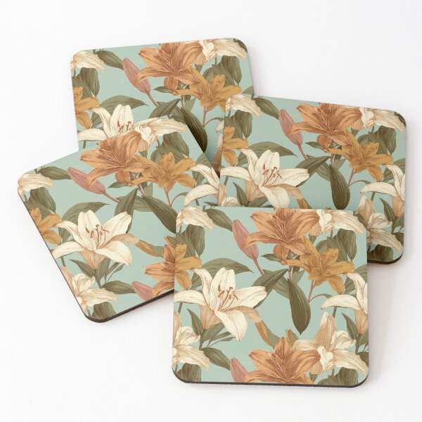 Item preview, Fresh Lilies Flower  - Flower Bouquet Pattern  - Best Gifts For Men designed and sold by RoyalStarsPatts.