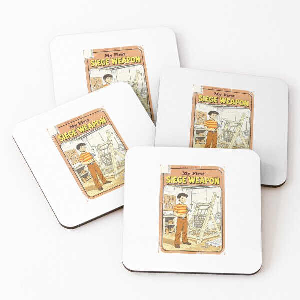 Item preview, Retro Siege Weapon Art - Dark Humor 70s Parody designed and sold by PictorialWhimsy.