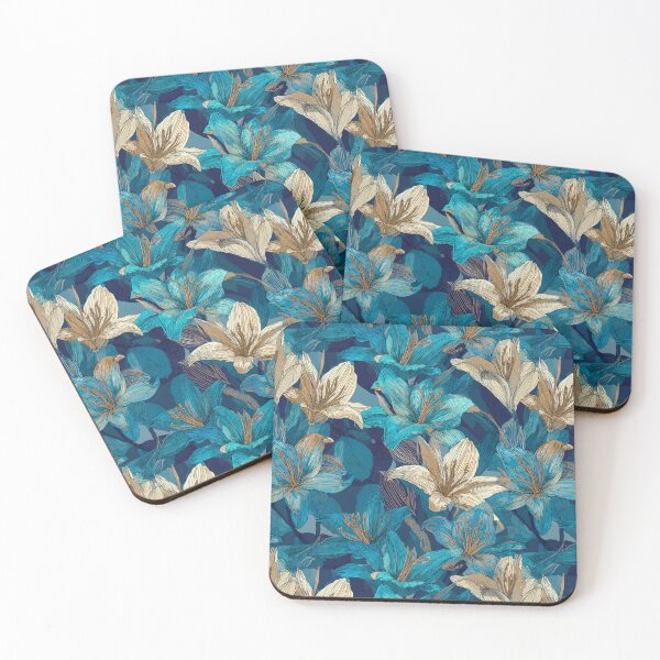 Item preview, Beautiful Lilies Print  - Flower Bouquet Pattern  - Best Gifts For Women designed and sold by RoyalStarsPatts.