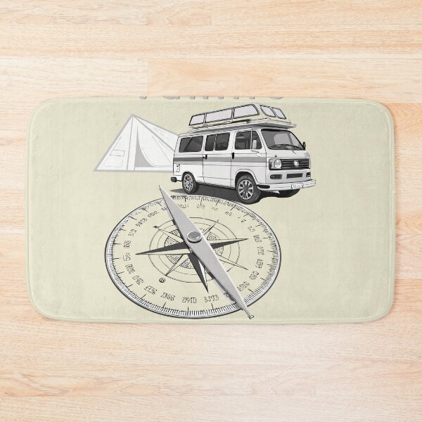 Item preview, Trust the Journey - Vanlife Compass Adventure designed and sold by SouthVibeDesign.