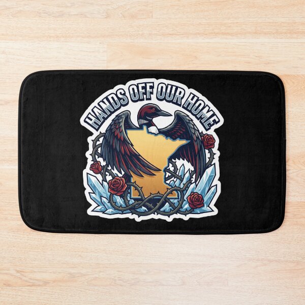 Item preview, Hands Off Our Home - Rebel Loon Protector Roses & Thorns designed and sold by The Grumpy Pet Club.