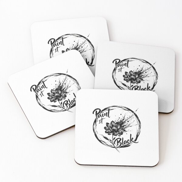 Item preview, Paint It Black – Dark Sumi-e Rock Ink Art designed and sold by blacksealstudio.