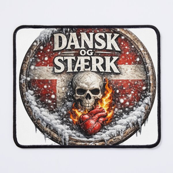 Item preview, Dansk og Stærk – Circular Danish Winter Logo designed and sold by K2M.
