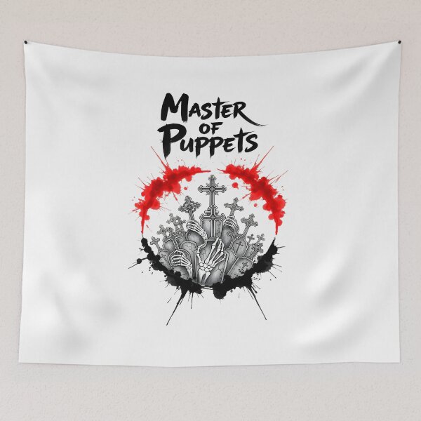 Item preview, Master of Puppets – Metal Sumi-e Ink Art designed and sold by blacksealstudio.