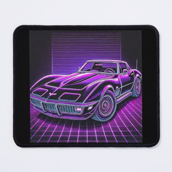 Aperçu de l'œuvre voiture concept rétro créée et vendue par TEEJAMBOREE.