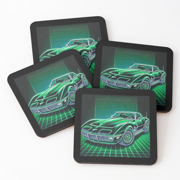 Item preview, retro concept car designed and sold by TEEJAMBOREE.