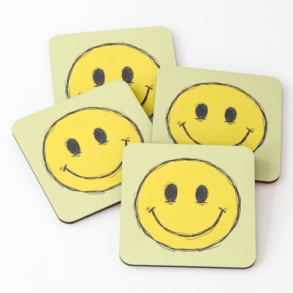 Item preview, Sketchy Yellow Smiley Face - Hand Drawn Marker Doodle designed and sold by Dakson Design - Fantasy Art.