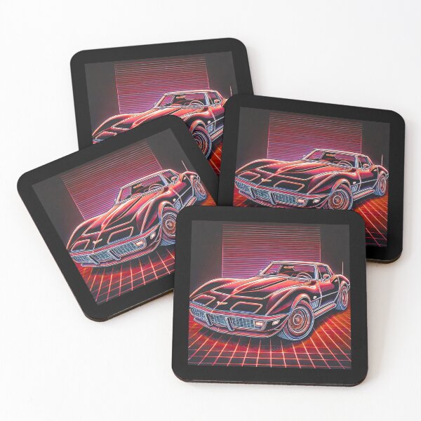 Item preview, retro concept car designed and sold by TEEJAMBOREE.