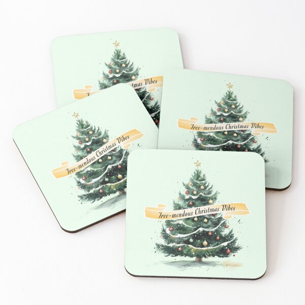 Item preview, Tree-mendous Christmas Vibes Funny Christmas designed and sold by Sachie's Studio.
