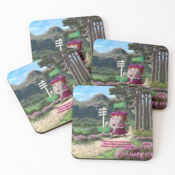 Item preview, The Happy Haggis - Whimsical take on Burns Night designed and sold by Lycanth.
