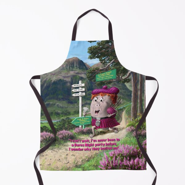 Item preview, The Happy Haggis - Whimsical take on Burns Night designed and sold by Lycanth.