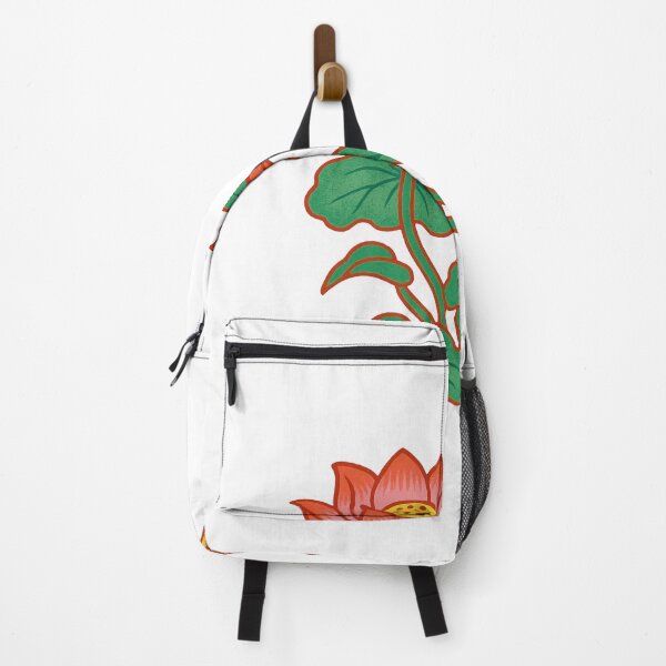 Item preview, Folk Art Lotus Botanical Illustration designed and sold by LaFabricaArt.