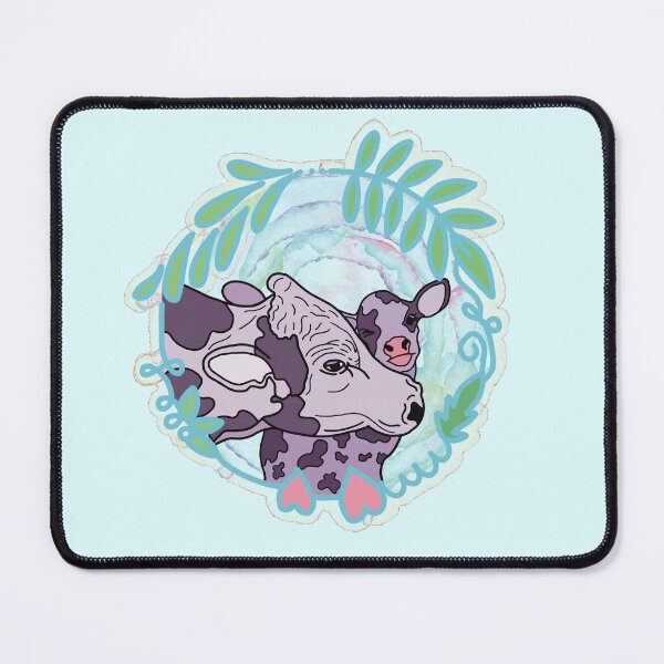 Item preview, Mama & her calf purple designed and sold by CEvansArt.