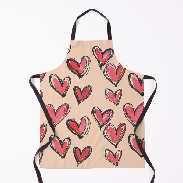 Item preview, Hand Drawn Heart Pattern designed and sold by yara.lahdo.