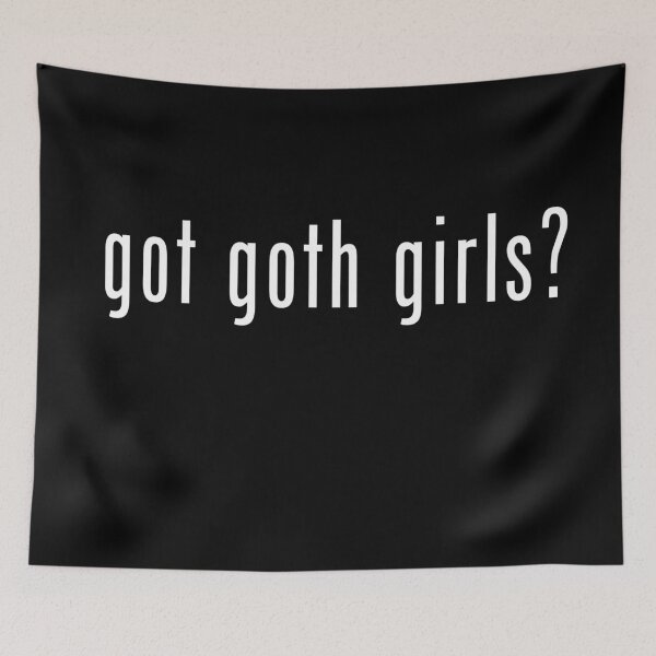 Item preview, goth goth girls? designed and sold by GothicBohemian.