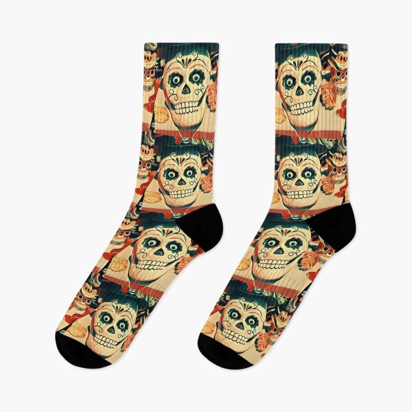 Item preview, Skeleton Face for Day of the Dead designed and sold by oh-bi-me.