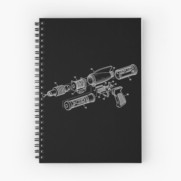 Item preview, Z-2000 Plasma Blaster - Vintage Space Blueprint designed and sold by DraftGear.