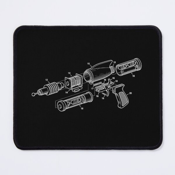 Item preview, Z-2000 Plasma Blaster - Vintage Space Blueprint designed and sold by DraftGear.