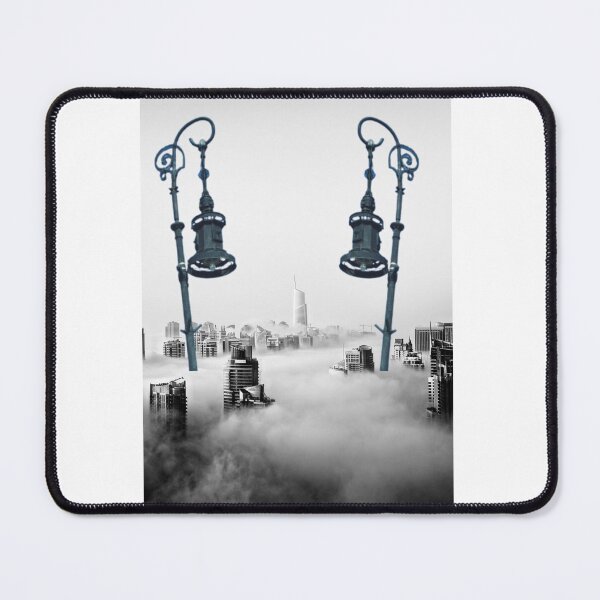 Item preview, Old street lamps over clouds designed and sold by No socks.