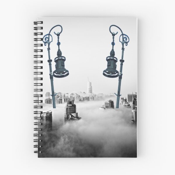Item preview, Old street lamps over clouds designed and sold by No socks.