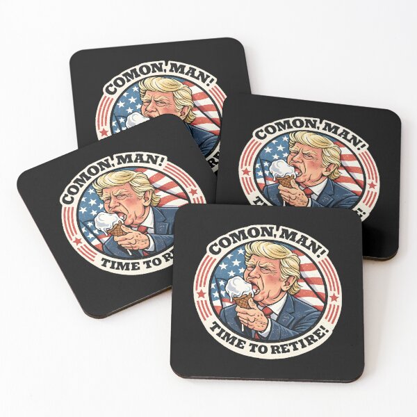 Item preview, Funny Trump Retirement Era Ice Cream Parody designed and sold by DrawHandArt.