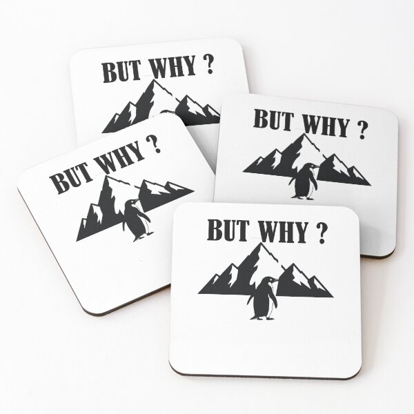 Item preview, But Why ?  Penguin Heading to Mountain  designed and sold by Felinefinesse.