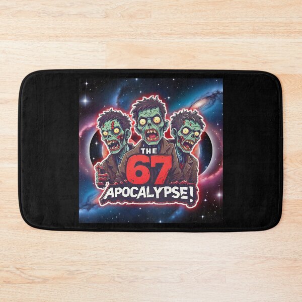 Item preview, Funny Absurd three space Zombie 67 6,7 Meme THE 67 APOCALYPSE!! designed and sold by Giulivo Store Graphic.