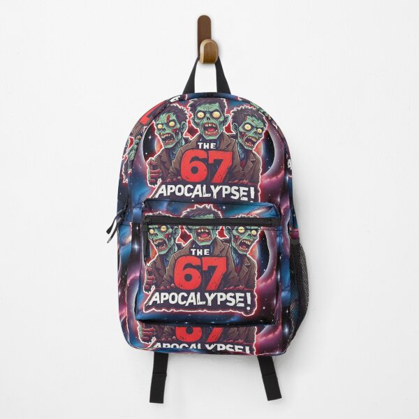 Item preview, Funny Absurd three space Zombie 67 6,7 Meme THE 67 APOCALYPSE!! designed and sold by Giulivo Store Graphic.