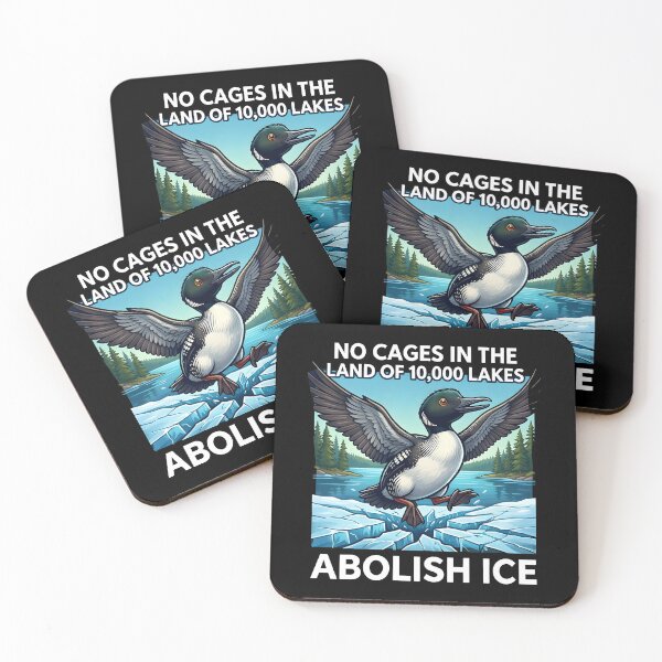 Item preview, Minnesota Rebel No Cages Minnesota Abolish ICE Cartoon Design designed and sold by Uglyandcute.