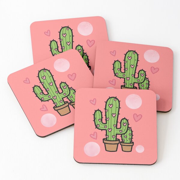 Item preview, Funny Cactus Valentine Hearts Romantic Couple Gift designed and sold by yPaladino432.