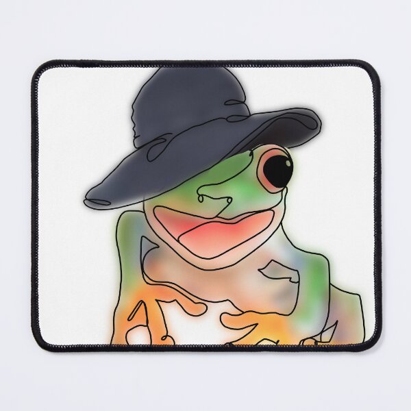Item preview, Frog Wearing floppy Sun hat – animalzinhats designed and sold by Ashley’sAnimalz.