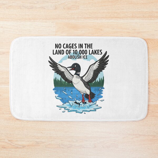Item preview, Minnesota Rebel No Cages Minnesota Abolish ICE Cartoon Design designed and sold by Uglyandcute.