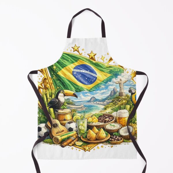 Item preview, Vibrant Brazil – Tropical Culture and Energy Logo designed and sold by K2M.