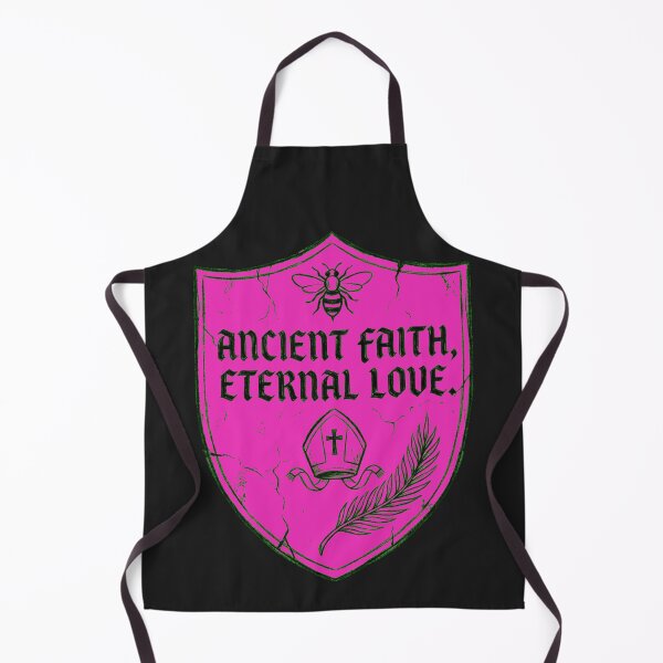Item preview, Saint Valentine Shield: Bishop of Terni Heraldic Charcoal Art designed and sold by Thaivi Design.