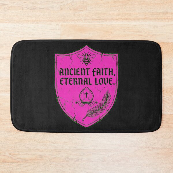 Item preview, Saint Valentine Shield: Bishop of Terni Heraldic Charcoal Art designed and sold by Thaivi Design.