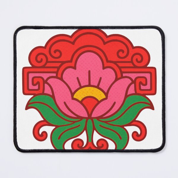 Item preview, Chinese Folk Art Peony Blossom designed and sold by LaFabricaArt.