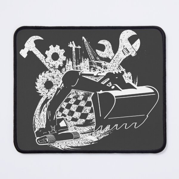 Item preview, Industrial Power Excavator Graphic designed and sold by Heaton-B-Design.