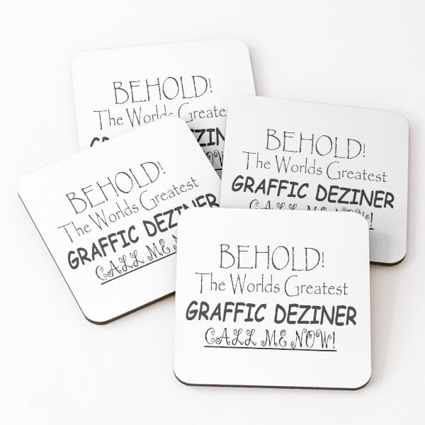 Item preview, BEHOLD! The Worlds Greatest GRAFFIC DEZINER designed and sold by Barrett York.