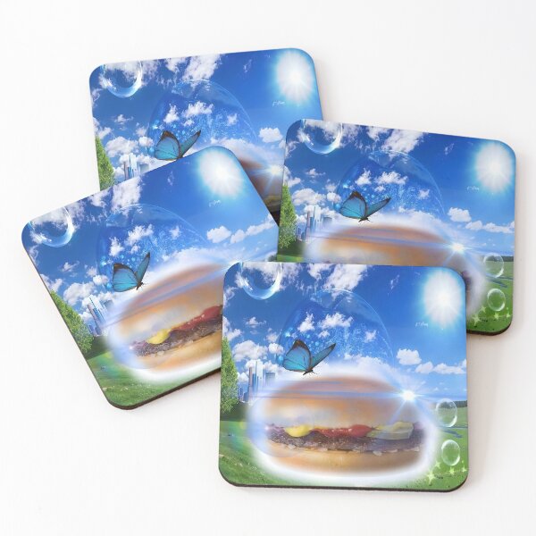 Item preview, Frutiger Aero Hamburguesa y Mariposa designed and sold by LGA-SHOP.