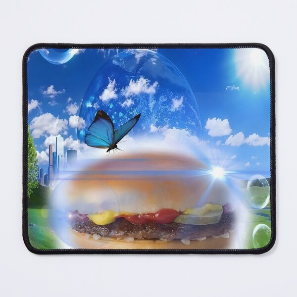 Item preview, Frutiger Aero Burger and Butterfly designed and sold by LGA-SHOP.