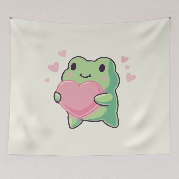 Item preview, Frog Full of Love designed and sold by Gkinoki.