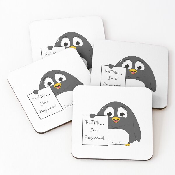 Item preview, Trust Me… I'm a Penguenius! designed and sold by GOTCHO1.