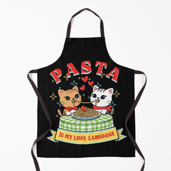 Item preview, Pasta is my love language cats and spaghetti designed and sold by Shedronpanda.