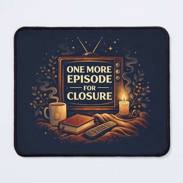 Item preview, One More Episode for Closure designed and sold by Shrouded Unraveled.