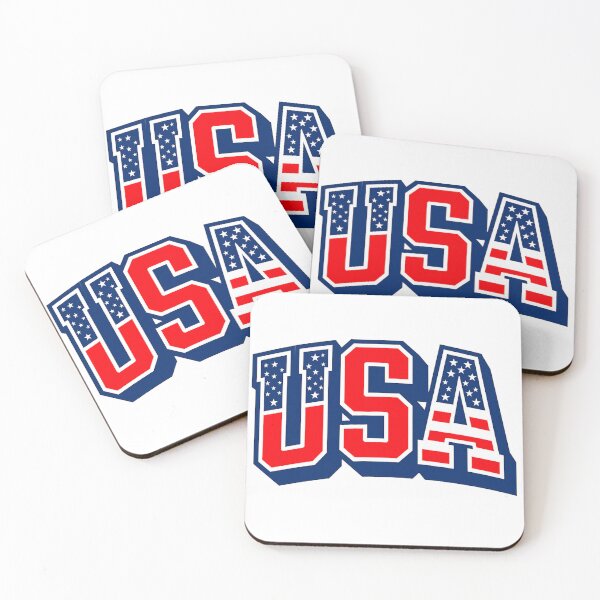 Item preview, USA Letters designed and sold by WJ Cozy Creations.