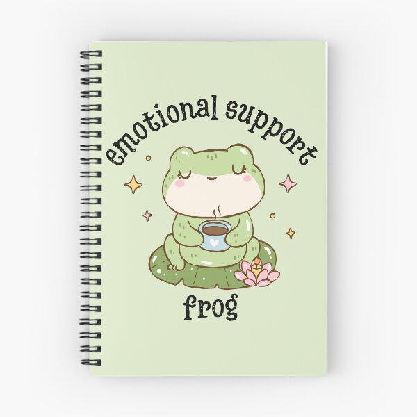 Item preview, Emotional Support Frog designed and sold by CozyCrafts04.